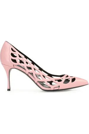 Sergio Rossi SR Mermaid 75mm leather pumps