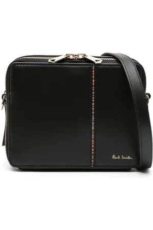 Paul Smith Signature Stripe leather crossbody bag