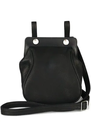 YOHJI YAMAMOTO 2 Way Medicine leather messenger bag