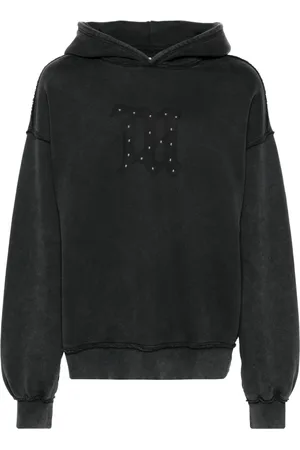 MISBHV Logo-print cotton hoodie