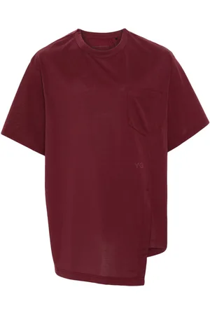 Y-3 Logo-rubberised jersey T-shirt