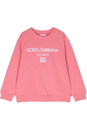 Dolce & Gabbana Logo-embroidered cotton sweatshirt