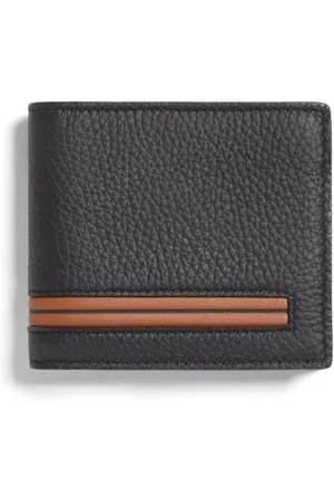 Ermenegildo Zegna Bi-fold leather wallet