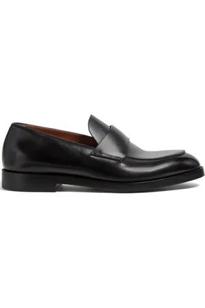Ermenegildo Zegna Torino leather loafers