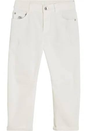Brunello Cucinelli Dyed denim trousers