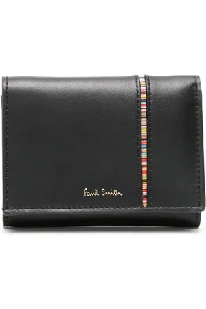 Paul Smith Signature Stripe-print leather wallet