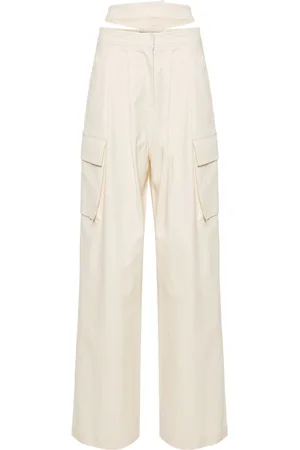 ANDREADAMO High-waist wide-leg trousers