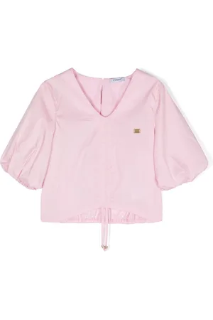 Pinko Half-sleeve poplin blouse