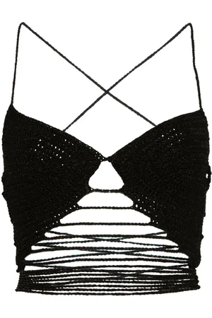 The Mannei Crochet cropped top