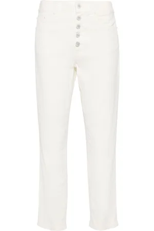 Dondup Koons cropped straight-leg trousers