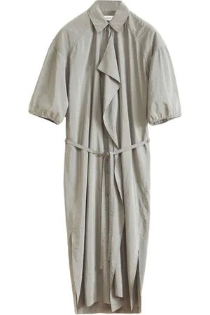 LEMAIRE Asymmetrical midi shirtdress
