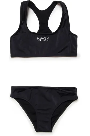 Nº21 Logo-print bikini set