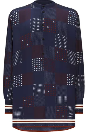 Dolce & Gabbana Geometric-print silk shirt