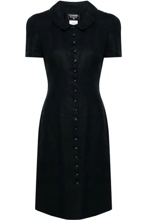 CHANEL 1997 linen minidress