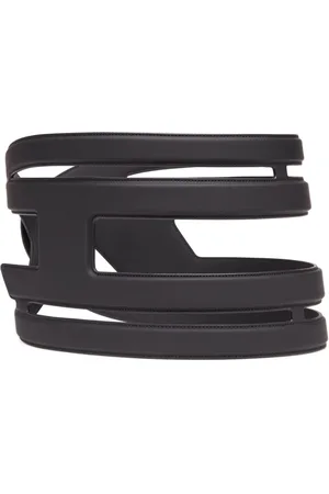 Diesel B-Cage-D faux-leather belt