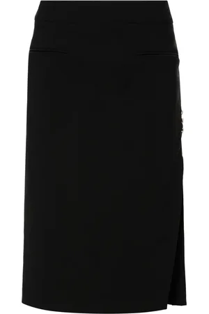 GENNY Crystal-embellished skirt