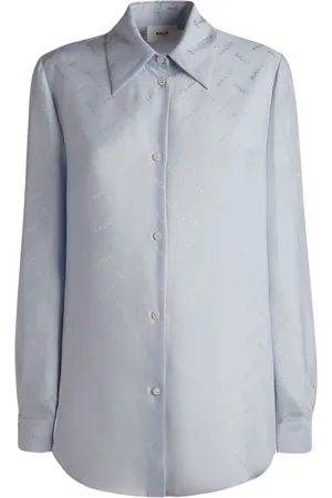 Bally Logo-jacquard shirt
