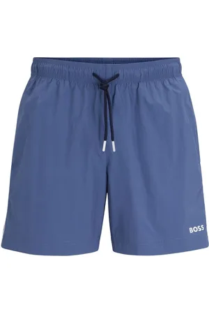 HUGO BOSS Logo-print swim shorts