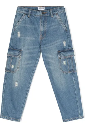 Moschino Straight-leg cargo jeans