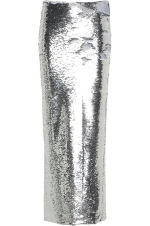 LAQUAN SMITH Sequinned maxi skirt