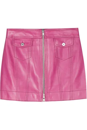 Stand Studio Kaelyn leather skirt