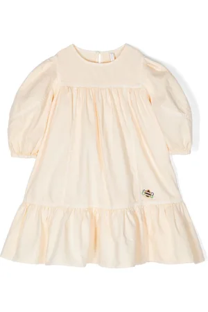 ZIMMERMANN Bee-embroidered cotton dress