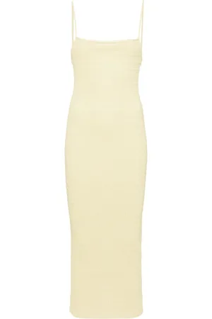 Nanushka Barra smocked midi dress