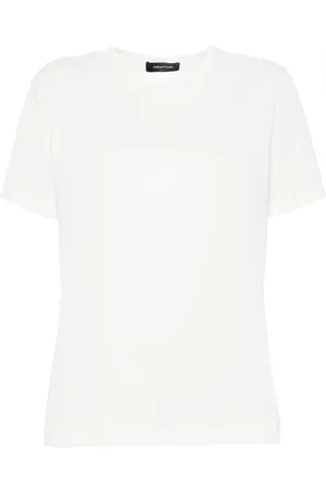 Fabiana Filippi Panelled cotton T-shirt