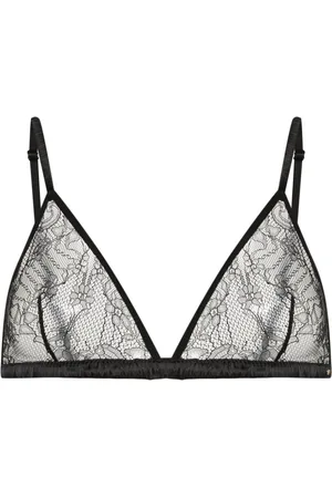 ANINE BING Maddy lace triangle bra
