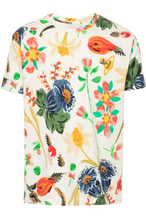 Vivienne Westwood Folklore-print cotton T-shirt