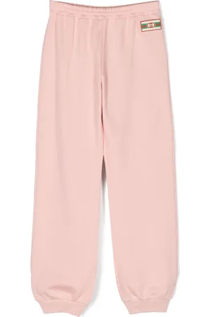 Gucci Logo-patch cotton track pants