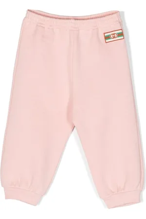 Gucci Logo-patch cotton track pants