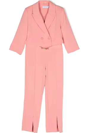 Abel & Lula Cropped double-breasted suit