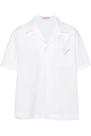 VALENTINO GARAVANI V-logo cotton shirt