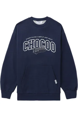 Chocoolate Logo-print cotton sweatshirt