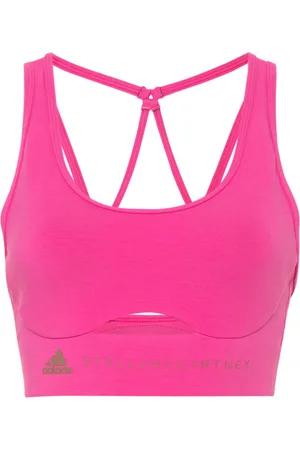 adidas Logo-print cut-out top