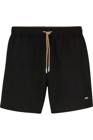 HUGO BOSS Logo-print swim shorts