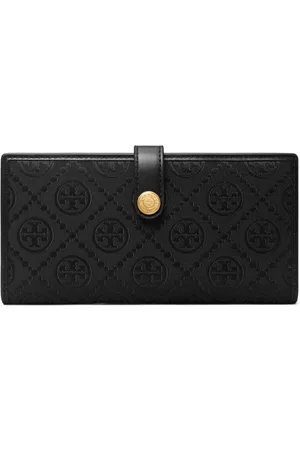 Tory Burch T Monogram zip slim wallet