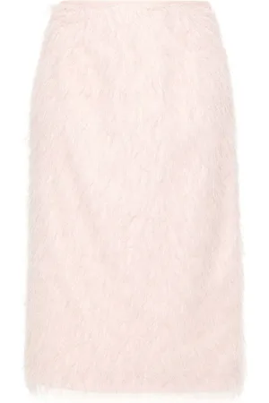 Twin-Set Thread-detail skirt
