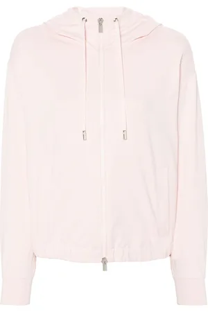 PESERICO SIGN Cotton zip-up hoodie
