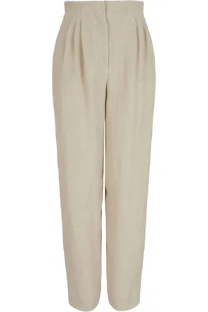 Emporio Armani High-waisted straight-leg trousers