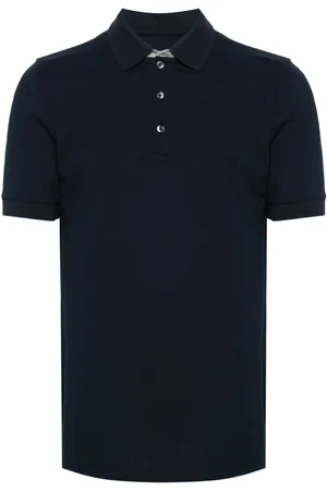FAY Embroidered-logo polo shirt