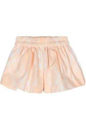 Burberry Check-pattern cotton skirt