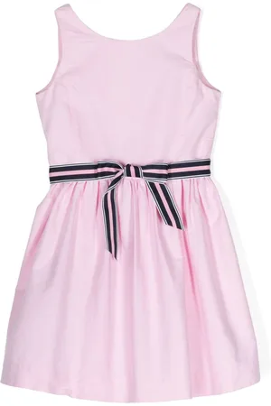 Ralph Lauren Bow-fastening cotton dress