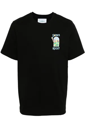 Casablanca Le Jeu organic-cotton T-shirt