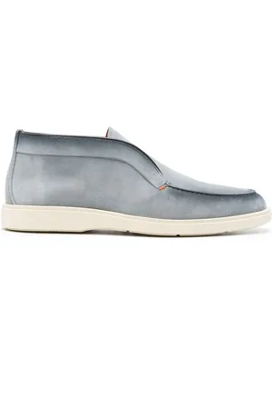 santoni Gradient suede desert boots