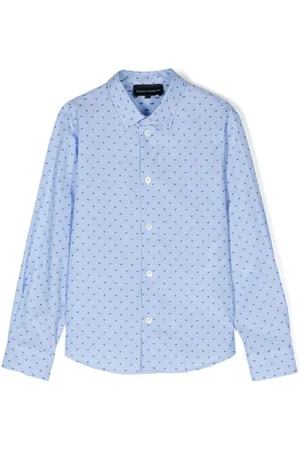Emporio Armani Striped cotton shirt