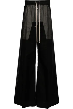 Rick Owens Bela wide-leg cotton trousers