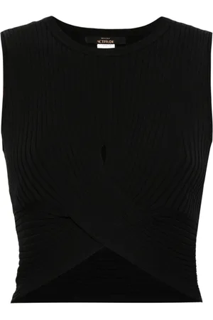 Twin-Set Crossover sleeveless top