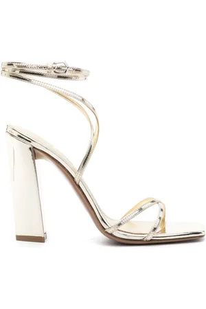 PARIS TEXAS Diana 105mm wraparound sandals